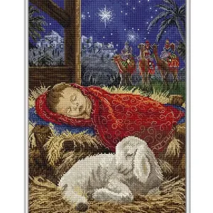 Stickpackung Bild Baby Jesus Original