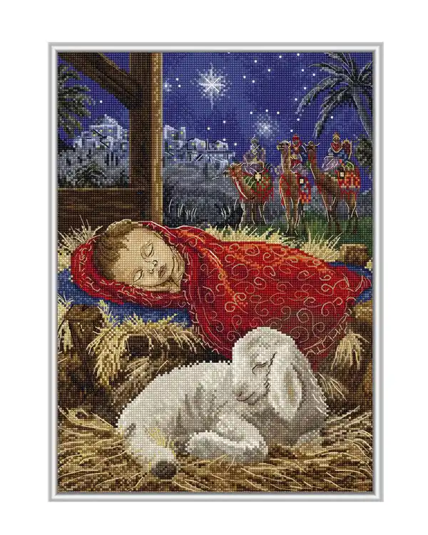 Stickpackung Bild Baby Jesus Original