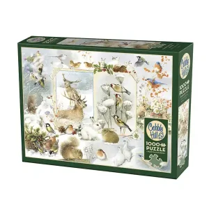 Aktuell Puzzle Naturtagebuch: Winter 1000 Teile