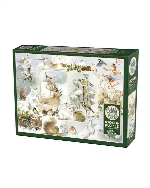 Aktuell Puzzle Naturtagebuch: Winter 1000 Teile