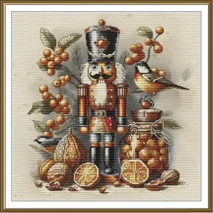 Top-Qualität Stickpackung Bild Nussknacker