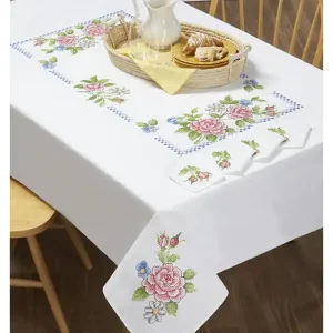 Decke Rosen mit oder ohne Garn Angebot