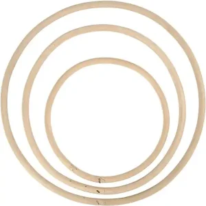 Ausverkauf Bambusringe 3-er Pack