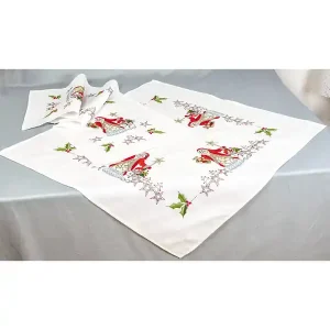 Stickpackung Wichtel und Schneemann Echt