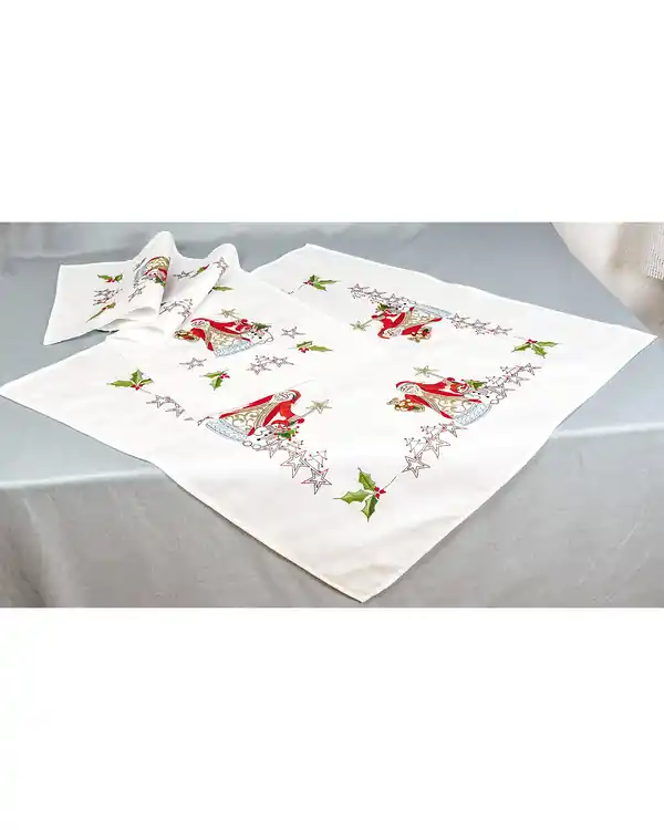 Stickpackung Wichtel und Schneemann Echt