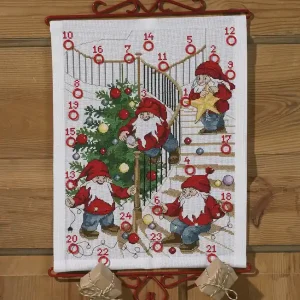 Exklusiv Stickpackung Kalender Schmücken