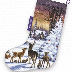 Heißes Angebot Stickpackung Strumpf Waldtiere