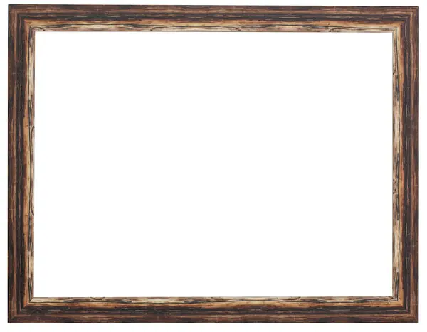 Geprüft Rahmen braunmeliert