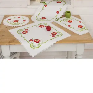 Deckchen Mohn mit oder ohne Garn Jetzt Bestellen