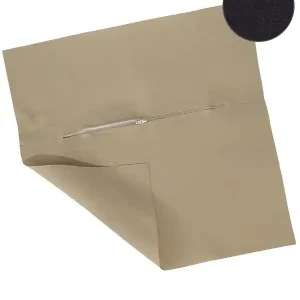 Rückenteil für Kissen 45x45 cm schwarz Top-Angebot