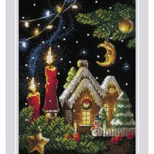 Stickpackung Bild Pfefferkuchenhaus Heißes Angebot