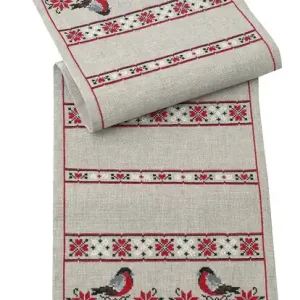 Original Stickpackung Läufer Dompfaffen