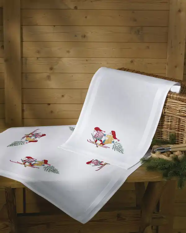 Stickpackung Mitteldecke Tannenbaum holen Neu