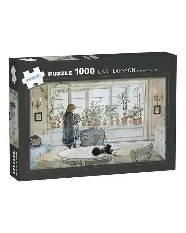 Sonderaktion Puzzle Carl Larsson Blumenfenster 1000 Teile