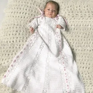 Häkelanleitung Taufkleid Handgefertigt