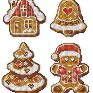 Schnäppchen Plastik Canvas Pfefferkuchen 4-er Pack