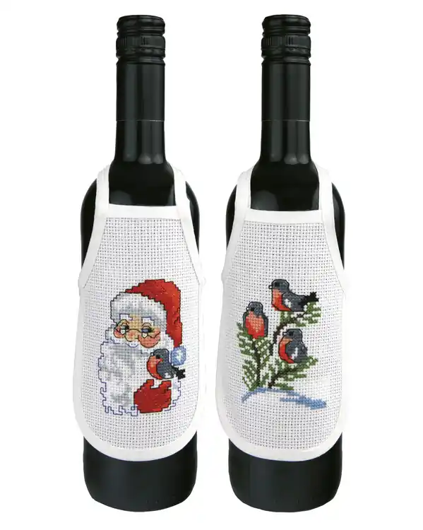 Stickpackung Flaschenschürzen Weihnachten 2-er Pack Top-Seller