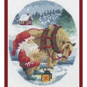 Stickpackung Bild Wichtel mit Pferd Gleich Bestellen