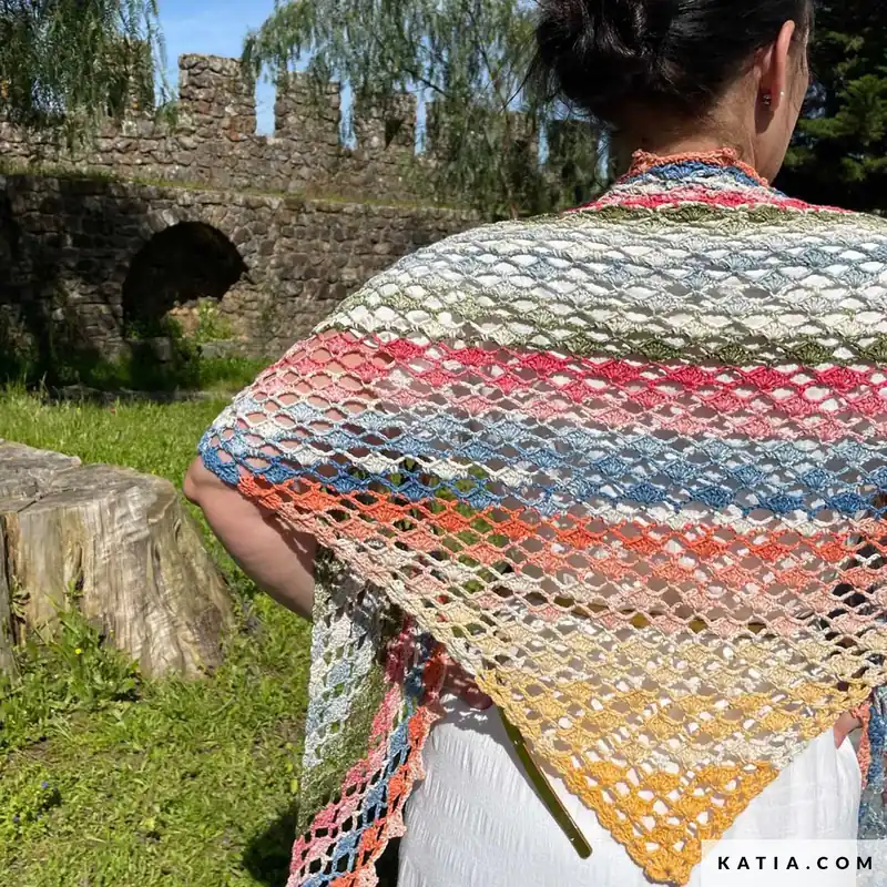 Direktkauf Tuch Infinity Summer aus Katia Fair Cotton Infinity