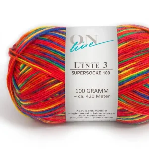 Kostenloser Rückversand ONline Linie 3 Supersocke 100 Color