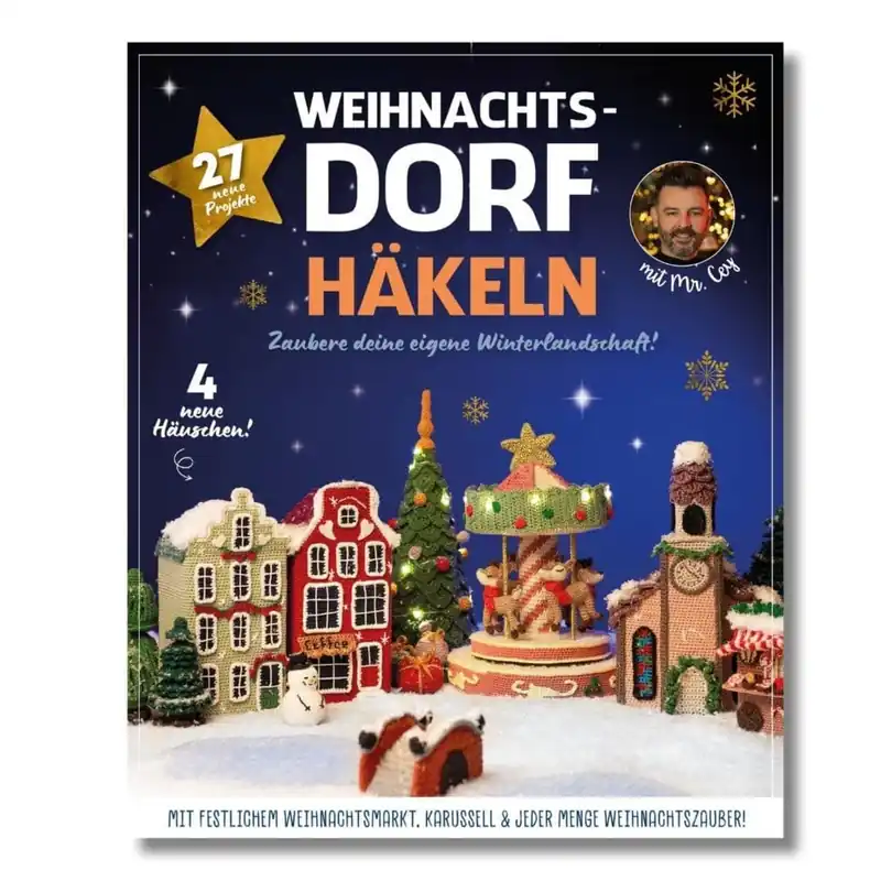 Lang Yarns Weihnachtsdorf häkeln Neu Im Sortiment