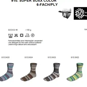 Super Soxx 150g 6-fach Italian Soxx Günstig