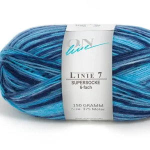 Limited Edition ONline Supersocke Linie 7 Color 6-fach