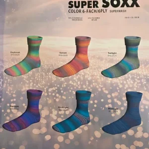 Echt Super Soxx 150g 6-fach Time Of Day