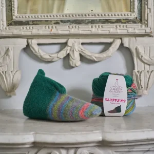 Neu Laines du nord Slippers Filzwolle