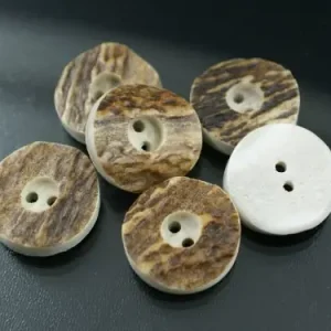 Nur Für Kurze Zeit LORD Knopf echtes Hirschhorn