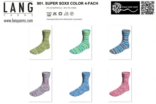 Super Soxx 100g 4-fädig Gemstones Finale Aktion