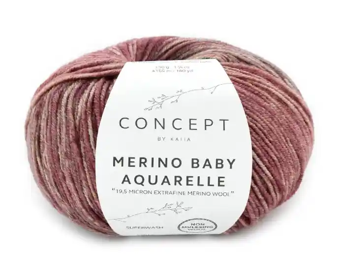 Geprüft Katia Concept Merino Baby Aquarelle
