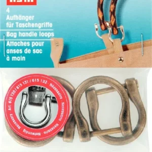 PRYM Aufhänger für Taschengriffe ALTMESSING Wochenendangebot