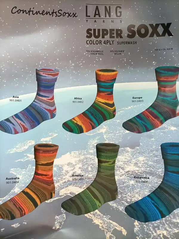 Super Soxx 100g 4-fädig Continental Wochenendangebot