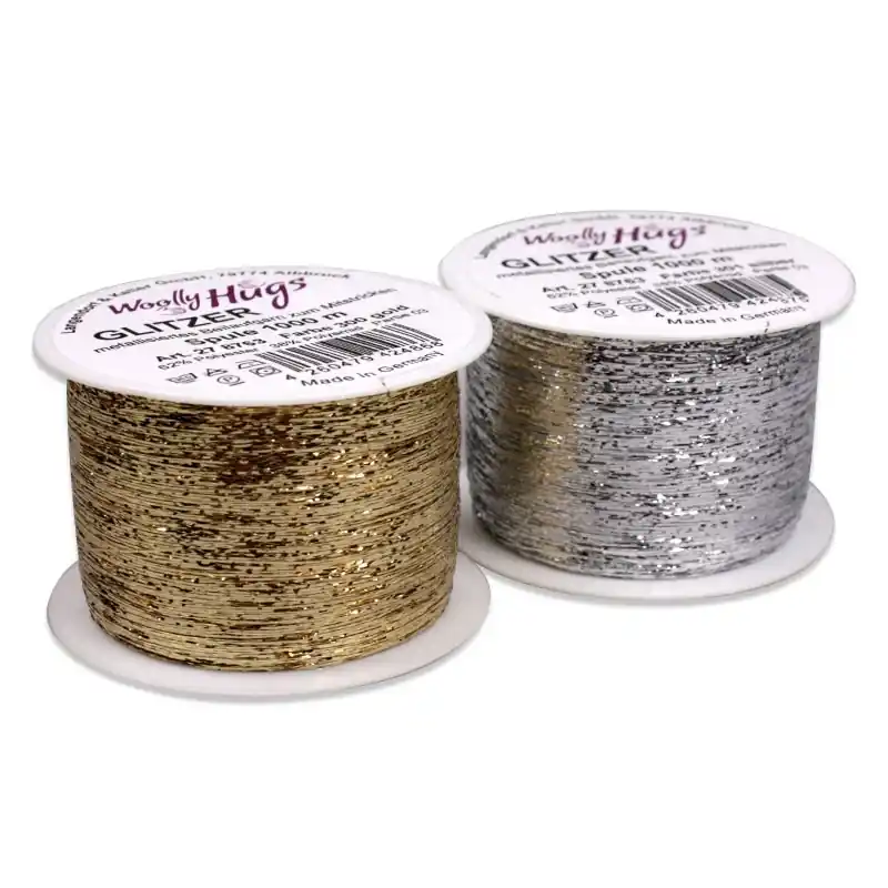Woolly Hugs Glitzer 1000m Expressversand
