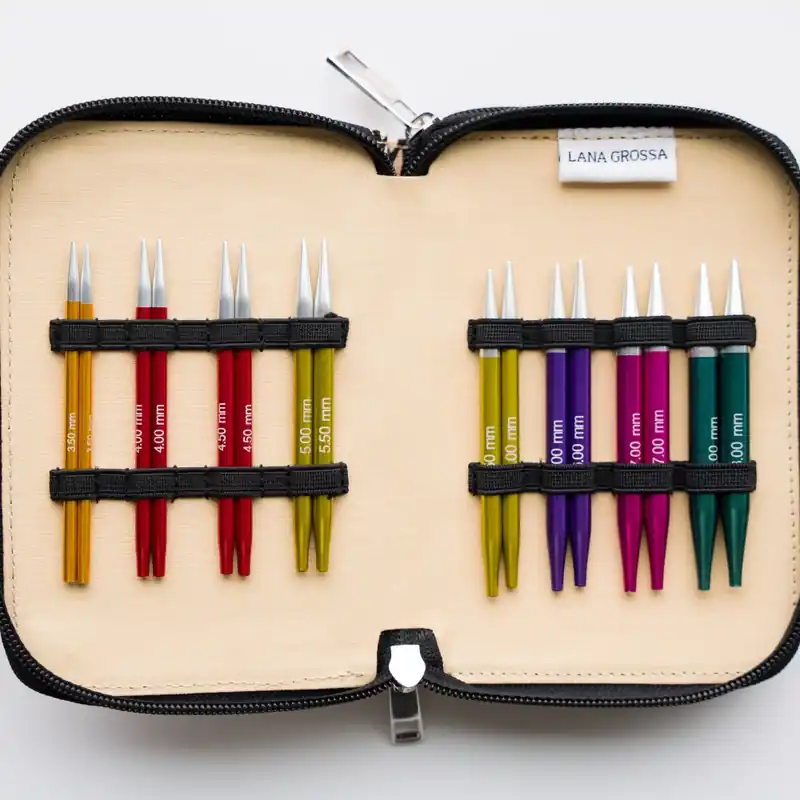 Direktkauf Nadel-Set (kurz) Aluminium Rainbow