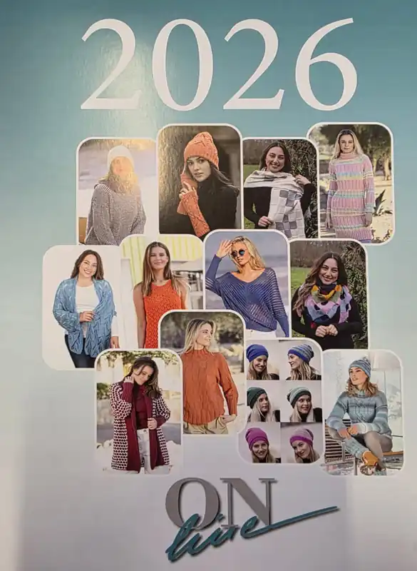 ONLine Strickkalender 2026 Ab Werk