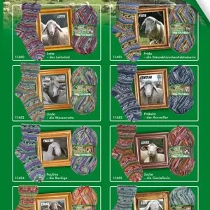 Neu OPAL 4-fach 100g Schafpate 16