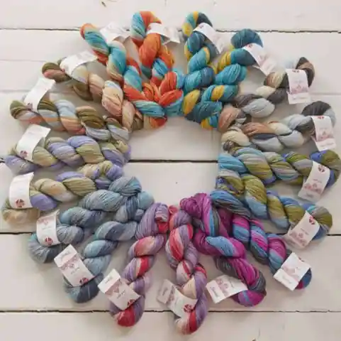 Direkt Vom Hersteller MEILENWEIT Merino 50 Hand-dyed 2er Set