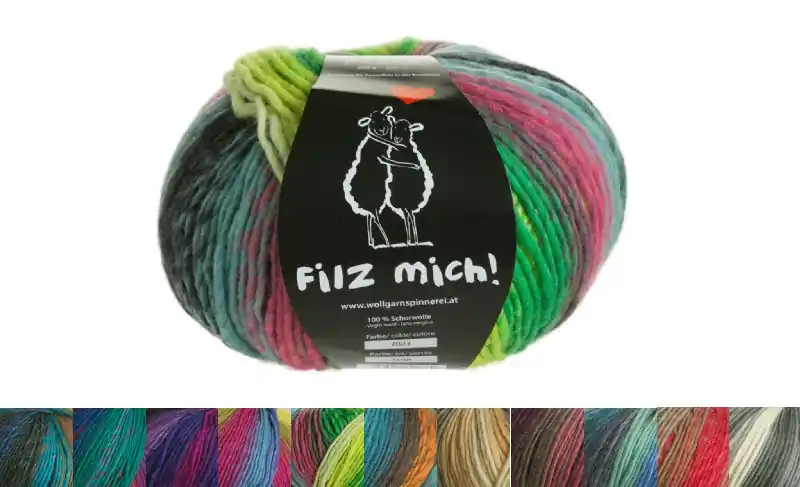 Ferner Wolle Filz mich 200g Solange Der Vorrat Reicht