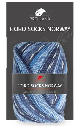 Pro Lana Fjord Socks Norway 4-fach Knallerangebot
