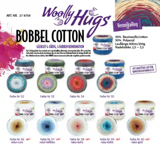 Jetzt Zugreifen Woolly Hugs BOBBEL COTTON
