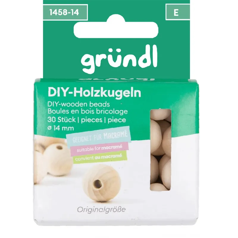 Gleich Bestellen Gründl DIY Holzkugeln 14 mm