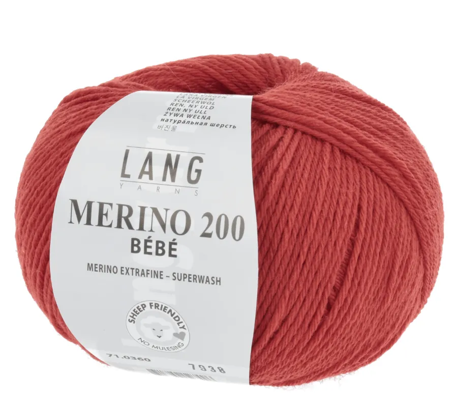 Markenprodukt Lang Yarns Merino 200 Bebé