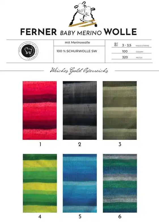 Neu Ferner Baby Merino 100g