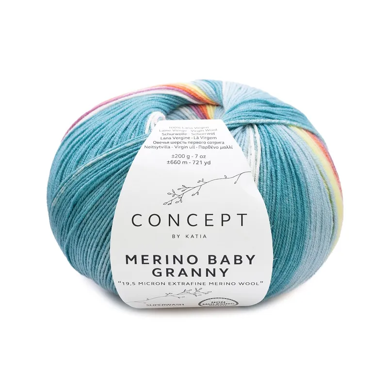 Katia Concept Merino Baby Granny Highlight
