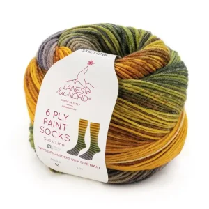 Laines du nord Paint Socks 6-ply Bestseller