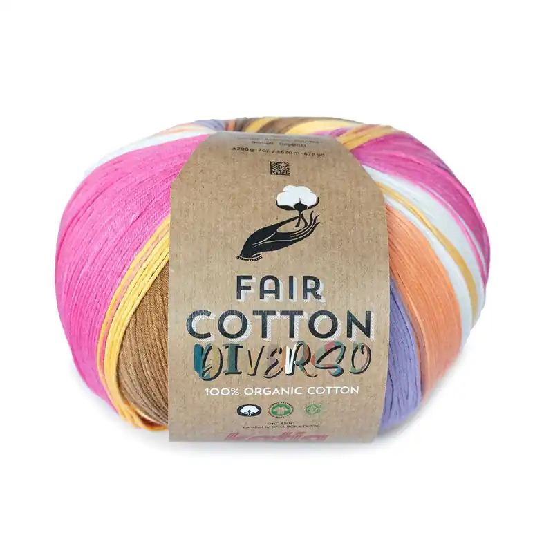 Katia Fair Cotton Diverso 200g Limited Edition