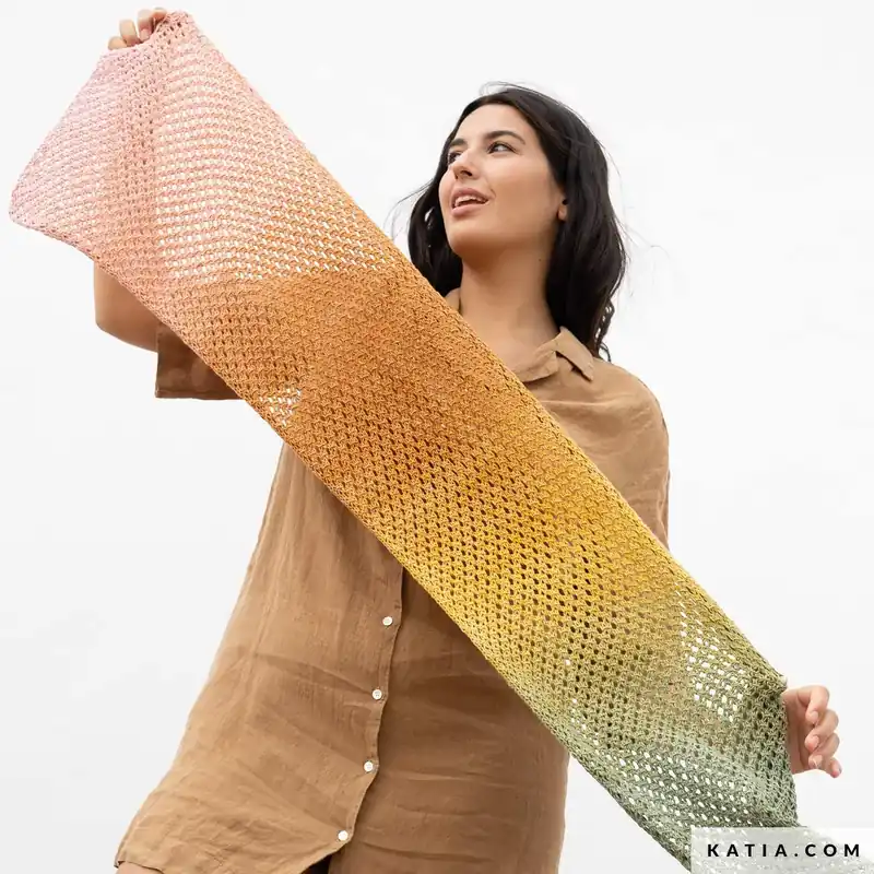 Mengenrabatt Schal aus Katia Harmonia Lux