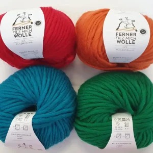 Limited Edition Ferner Wolle Filz mich uni
